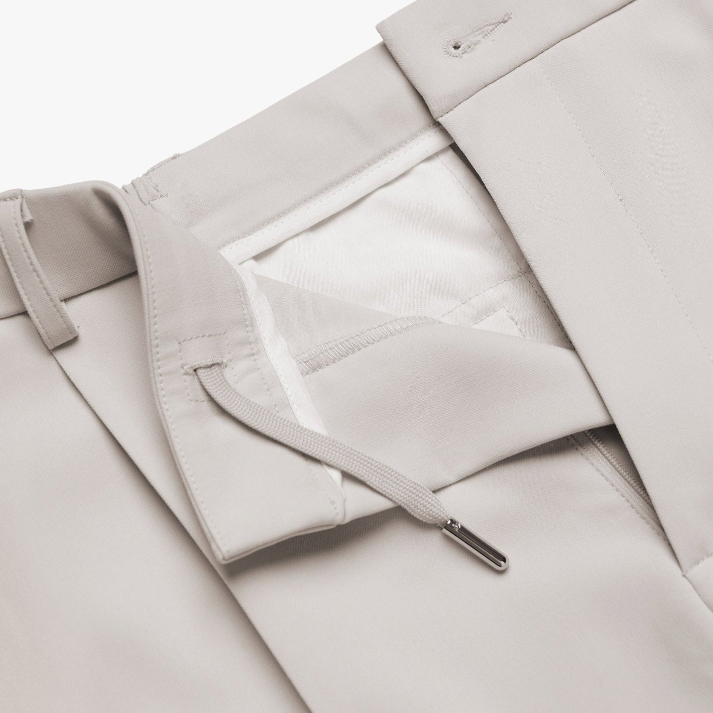 Signature Wide Leg Trousers - Stone