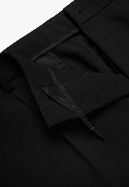 Signature Wide Leg Tailored Shorts - Black