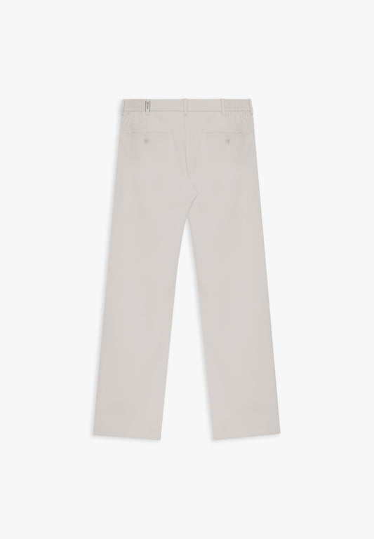 Signature Wide Leg Trousers - Stone