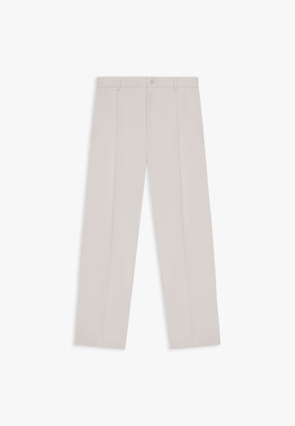 Signature Wide Leg Trousers - Stone