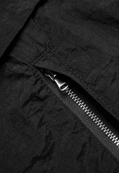 Signature Nylon Track Jacket - Black