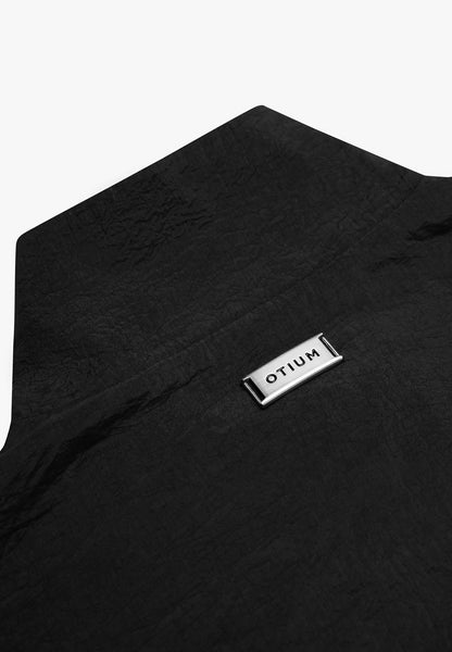 Signature Nylon Track Jacket - Black