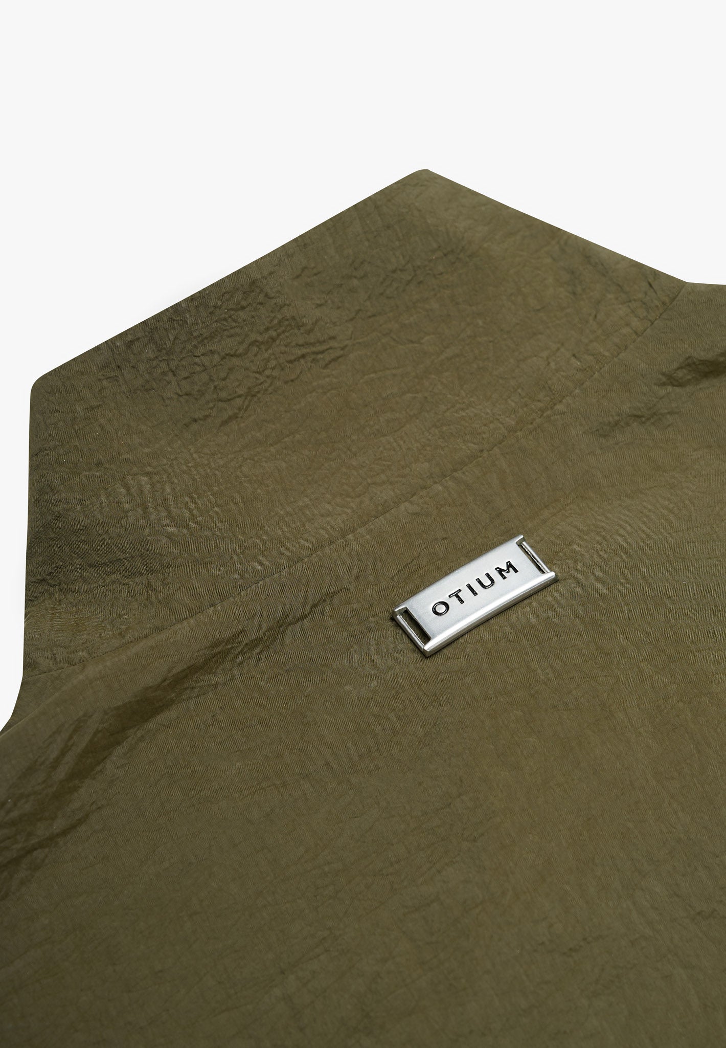 Signature Nylon Track Jacket - Khaki